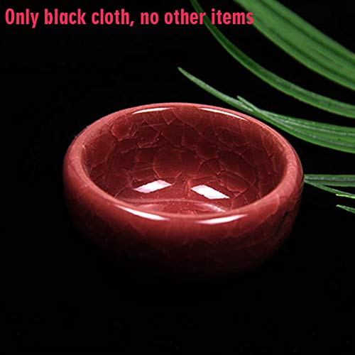 Black Velvet Photography Backdrop,Light Absorbing Non Reflective Solid Professional Black Background Cloth - size: 70x100cm