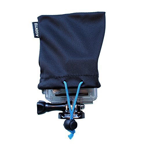 Agent 8 Microfiber Soft Cleaning & Protective Storage Pouch for GoPro Hero