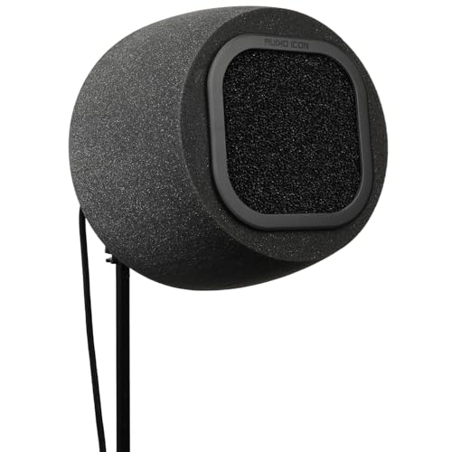 SoundBox 7A Top Address Vocal Recording Isolation Booth | Microphone Shield, Pop Filter Studio-Quality Sound, Singing, Podcasting, Acoustic High-Density Foam, SM57, SM58 (Hydrophobic Foam Pop Filter) - color: Hydrophobic Foam Pop Filter