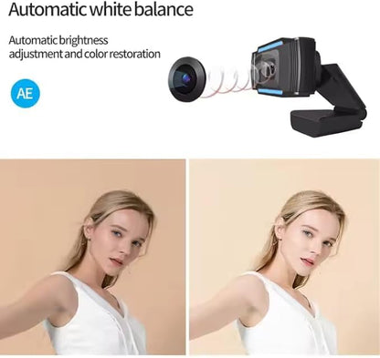 TruVoice Voicepro 80 Premium Headset and Webcam Bundle (Includes Double Ear USB Headset and 1080P Webcam) All-in-One Combination