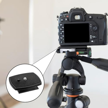 Tripod Quick Release Plate, Tripod Camera Mount Adapter with Screws