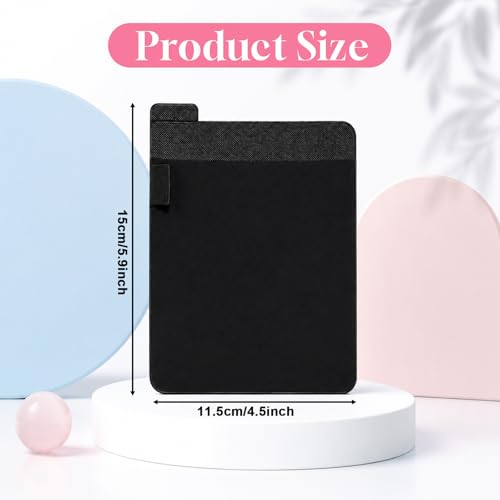 Portable Hard Drive Sleeve Stick on External Hard Drives Carrying Case Adhesive Hards Drive Holder Reusable Pocket Pouch Sleeve Storage Organizer for Most External Solid Cable State Mouse SSD