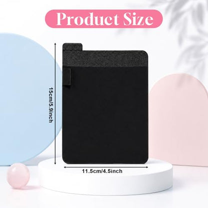 Portable Hard Drive Sleeve Stick on External Hard Drives Carrying Case Adhesive Hards Drive Holder Reusable Pocket Pouch Sleeve Storage Organizer for Most External Solid Cable State Mouse SSD