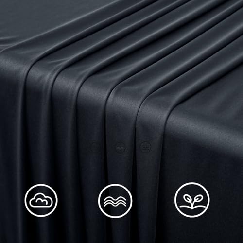 20ftx12ft Black Backdrop Curtain -Wrinkle Free Black Drapes for Birthday Parties, Photography, and Wedding Receptions-4 Panels 5FTx12FT - color: black, size: W5' x H12'(4 panels)