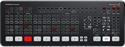 Blackmagic Design ATEM Mini Extreme HDMI Live Stream Switcher Bundle with 6’ HDMI Cable, 7’ Cat5e Cable, and 5-Pack of SolidSignal Cable Ties (SWATEMMINICEXT) - style: Mini Extreme