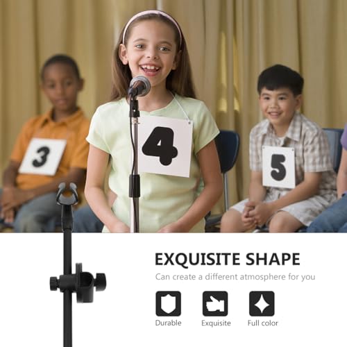 Adjustable 16.53" Metal Mic Boom Arm Clamp – 360° Rotatable Desk Mount for Studio Recording, Podcast & Streaming