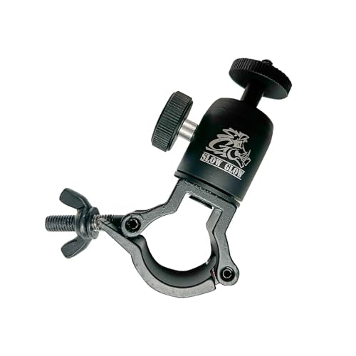 Slow Glow Maverick T-Post Camera Mount for Trail Cameras and Solar Panels 360° Adjustable Ball Head for the Perfect Angle