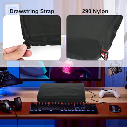 Dust Cover Compatible with RØDE RØDECaster Pro II Production Solution, Nylon Audio Console Mixer Case Interface Dust Cover