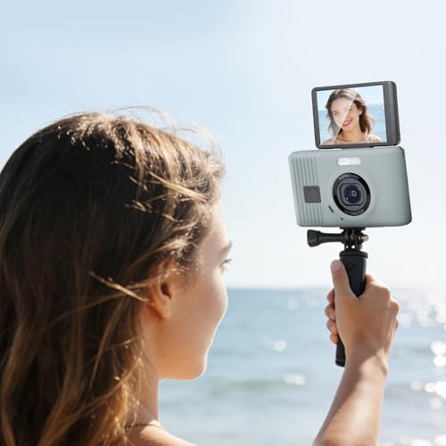 Case for Kodak PIXPRO C1 accessories,Soft Silicone Protective Case,Comes with 2 Screen Protectors and 1 Wrist Strap - Grey - color: Grey
