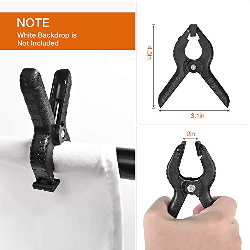 Yesker 8.5X10ft Background Stand Backdrop Support System Kit Photo Video Studio Adjustable Backdrop Stand for Photoshoot Photography Parties Wedding with Carrying Bag - size: 8.5x10ft Backdrop Stand