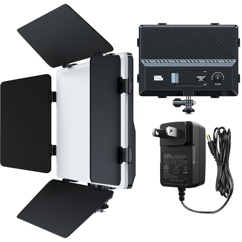 Video Light Panel Photography Lights Bi-Color Dimmable 2500-6500K Led Camera Studio Streaming Lighting Photo Shooting