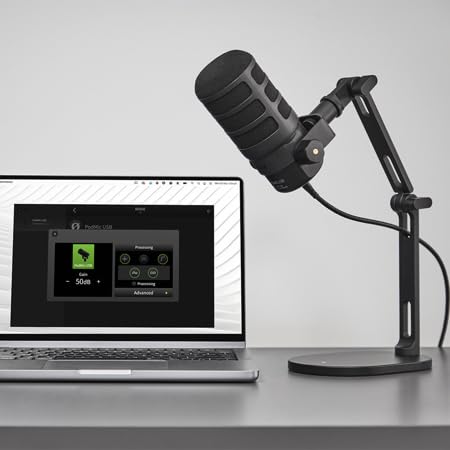 Rode DS2 Desktop Studio Arm for Microphones with Rode Premium XLR Cable (10' Orange)