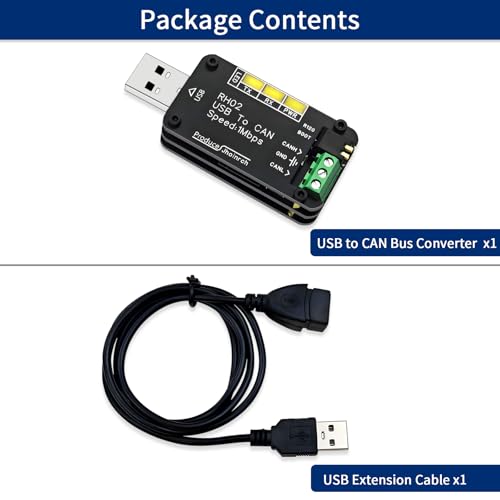 USB to CAN Bus Converter Base on Open-Source Hardware CANable Supports Multiple Firmware and Operating Modes