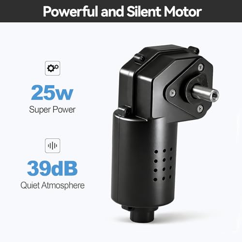 2 Roller Electric Backdrop Support System Wall Mount Motorized Electric Photo Background Roller with Remote for Studio Live Game Video Background,Compatible with Light Stand, Walls,Ceiling