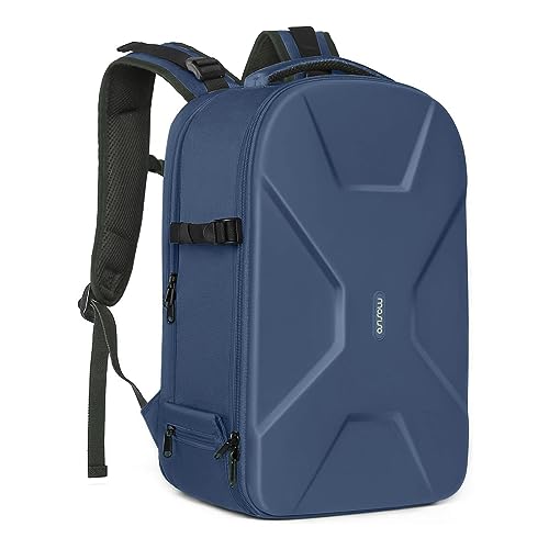 MOSISO Camera Backpack, DSLR/SLR/Mirrorless Photography Camera Bag 15-16 inch Waterproof Hardshell Case with Tripod Holder&Laptop Compartment Compatible with Canon/Nikon/Sony, Steel Blue - color: Steel Blue