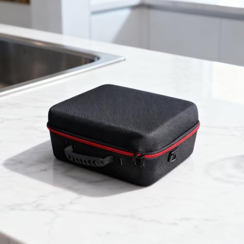Hard EVA Travel Case, 13.8x6x10 inch, Adjustable Compartments for Electronics, Camera, Cable Organizer, Waterproof Oxford Storage