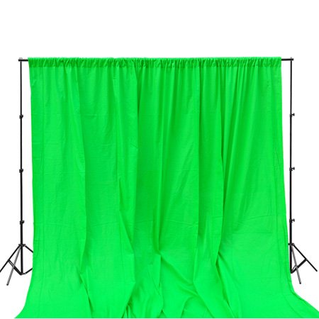 10x10 Chromakey Green Screen Muslin Backdrop 100% Photography Photo Video Green Screen