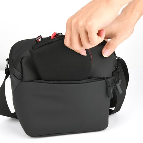 Camera Filters Case Bags for Round Filters Up to 62mm,Water-Resistant Fabric Design Lens Filter Pouch (Small)