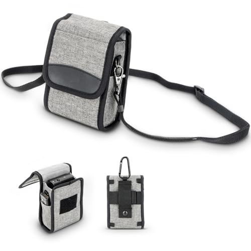 Compact Digital Camera Case Bag for Kodak FZ55 FZ45 SNAPIC A1 EKTAR H35N TG-7 TG-6 TG-5 TG-4 RX100VII RX100VI ZV-1 ZV-1II ZS99 GR III GR IV III GRIIIx G7XIII TS30 TZ99 XF10 with Belt Loop & Strap