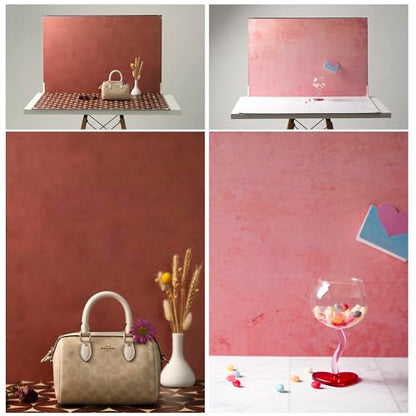 Product Photography Backdrops, 23x35 10Pcs 20 Patterns Double-Sided Photo Backdrop Boards, Flat Lay Background for Food, Jewelry, Cosmetics & Content Creation, MDAOCRY
