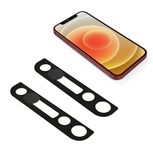 Phone Front Camera Cover,Webcam Cover Compatible for iPhone X/XS/XR/XS Max, iPhone 11/11 Pro/11 Pro Max,iPhone 12/12 Mini /12Pro /12Pro Max,Protect Privacy and Security,Not Affect Face ID(Black) - color: Black