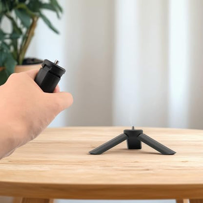 Mini Tripod for DJI OSMO Pocket 3/2 for Insta360 X5 X3 X4 Universal 1/4" Screw Portable Stand Mount Vlog Camera Desktop Tabletop Projector