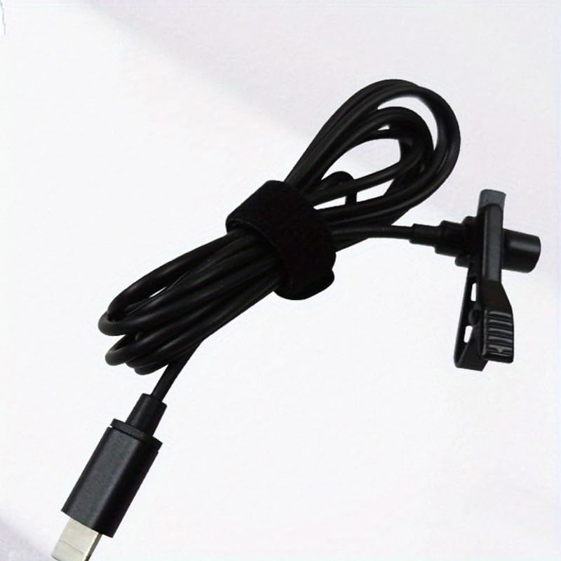 Wired Lavalier Microphone for Mobile Recording Video Live Streaming and Noise Reduction Mini Microphone