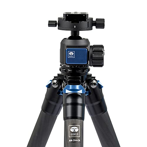 SIRUI AM-284 ProfiLegs Carbon Fiber Big Tripod with Low Gravity Tripod Ball Head - size: AM-284, style: AM-284 Heavy Duty Tripod w/A-10R Ball Head