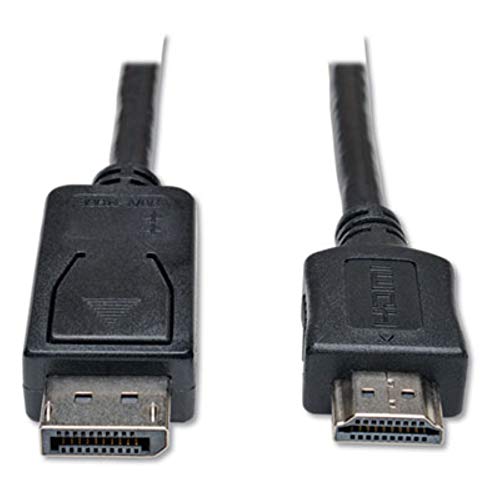 TRIPP Lite DisplayPort to HDMI Cable Adapter, DP to HDMI (M/M), DP2HDMI, 1080P, 10 ft. (P582-010) - size: 10 ft., style: DisplayPort