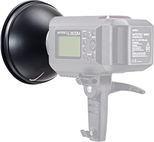 Godox AD-R6 169mm Approx 7" Standard Bowens Mount Reflector for Godox AD600B AD600BM AD600Pro AD600Pro II MS200 MS300 Aputure Amaran 100D 100X 200D 200X