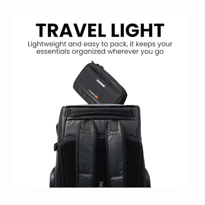 NANUK N-Cubik T1 Camera Bag Insert – Compact Water-Resistant Pouch – Shockproof Protective Camera Insert for Backpack – Perfect for Accessories & Gear (10” x 6.3” x 2”) - size: N-CUBIK T1 10 x 6 x 2"