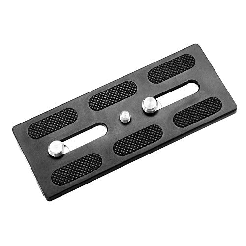 Tripod Arca Plates 120mm Quick Release Plate Universal Arca-Swiss Standard for Camera Tripod Ball Head with 1/4 and 3/8 inch Screw - size: 120mm