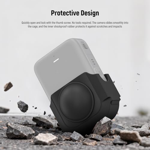 NEEWER Basics Lens Cap Compatible with DJI Osmo 360 Only, Silicone Nonslip Anti Scratch Dustproof Protective Lens Cover Protector Accessories, AC041 - style: Lens Cap