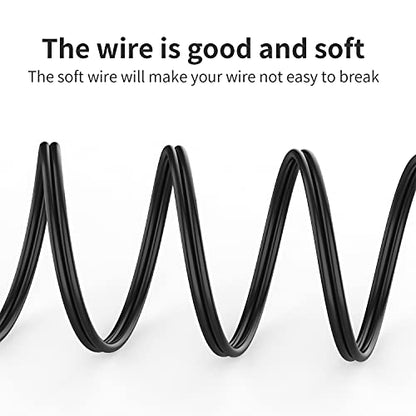 3.5mm to RCA Cable 100ft 3.5mm TRS Male to 2RCA Male Stereo Y Splitter RCA Cord Compatible with Echo Dot, Smartphone, MP3, Tablet, Stereo Receiver, Car, Speaker, HDTV ect. - size: 100FT