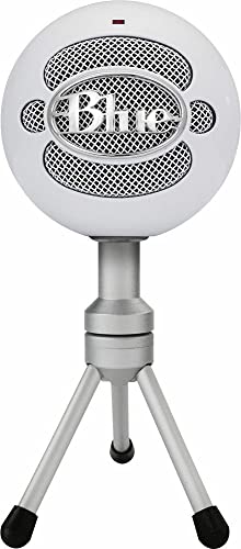 Logitech for Creators Blue Snowball iCE USB Microphone - White (Renewed)
