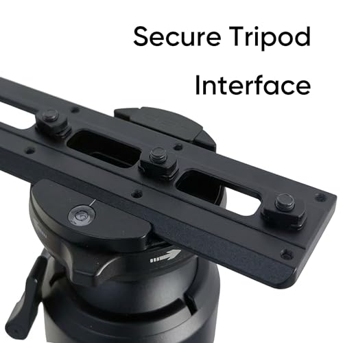 MLOK Arca Rail Adapter, Quick Release Dovetail Plate Compatible with Arca-Swiss & RRS Tripod Heads, CNC Aluminum Bipod & Tripod Mount for Hunting (ML-140)