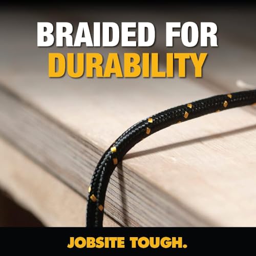 DEWALT Heavy Duty USB to Micro-USB Cable, Jobsite Micro USB Connector Cable, High Speed Charging Cord for Compatible Android Phones, Cameras, Legacy Devices, 4 ft - size: 4 Foot