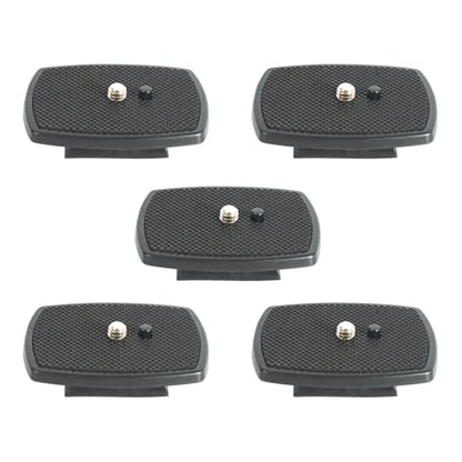 2 Pack Quick Release Plate Camera Tripod Adapter Compatible with 60" Tripod, Weifeng, Yunteng VCT668 ST666 690 (5pcs 1.69 * 1.69Inch/43 * 43mm) - color: 5pcs 1.69*1.69Inch/43*43mm