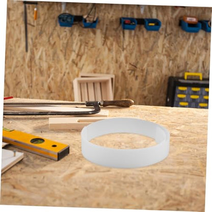 Angoily LED Light Diffuser Sheet 1220x30mm 1mm Thick Optical Scattering Panel for LED Channel Lens Replacement and Pendant Lighting, Milky White Plastic Diffuser for Cabinet and Studio
