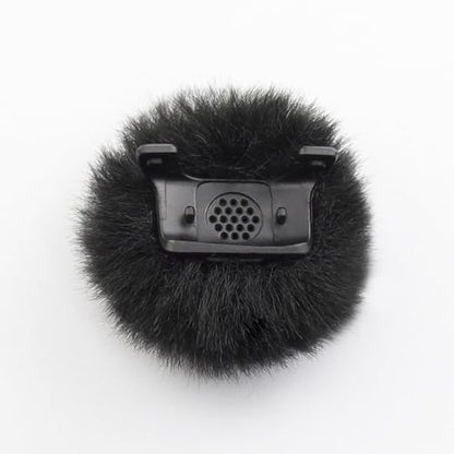 LEFXMOPHY Windscreen for DJI MIC MINI Wireless Microphone 2024 Latest Version Furry Wind Muff Deadcat Cover, 2-Pack Black - color: 2pc Black, size: 2-pack