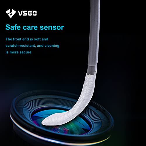VSGO 12pcs APS-C Camera Sensor Cleaning Kit, Sensor Cleaning Swabs, Compatible with DSLR & SLR Digital Cameras (V-S02-12)
