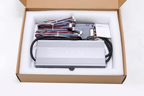 600W 24V Driver with 30A Controller Kit for 45W RGBW LED | Pre-wired for Immediate Use, Connect to LED Panel, No Additional Configuration Required