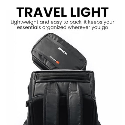 NANUK N-Cubik T2 Camera Bag Insert – Water-Resistant Pouch – Shockproof Protective Camera Insert for Backpack – Perfect for Accessories & Gear (10.6” x 6.5” x 3.5”) - size: N-CUBIK T2 10.6 x 6.5 x 3.5"