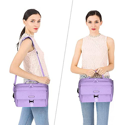 MOSISO Camera Shoulder Bag Case Crossbody Sling Purse, DSLR/SLR/Mirrorless Compact Padded Photography Handbag with Rain Cover Compatible with Canon/Nikon/Sony Cameras and Lenses, Purple - color: Purple