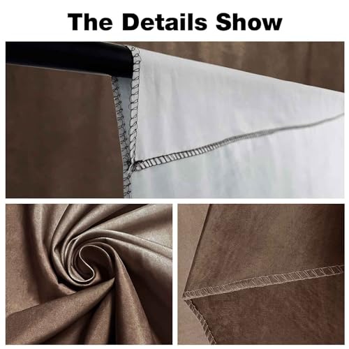 Photo Backdrop Brown Abstract Professional Backgrounds Portrait Photography Props Booth Backgrounds Photography Studio (6 x 9ft) Shooting Canvas Summer Theme Event - color: Brown, size: 6x9ft