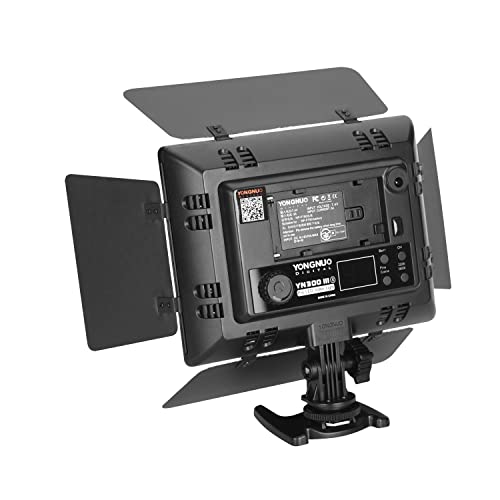 YONGNUO YN300 III YN-300 III LED Video Light, 3200K-5600K Bi Color Panel, Adjustable Color Temperature with 2.4G Remote Control