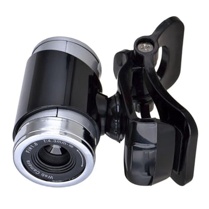 NOLITOY 720p USB Webcam with Microphone for Live Streaming and Online Classes, Clip-on Computer Camera for Desktop and Laptop, Black, Suitable for Video Conferencing and Teaching