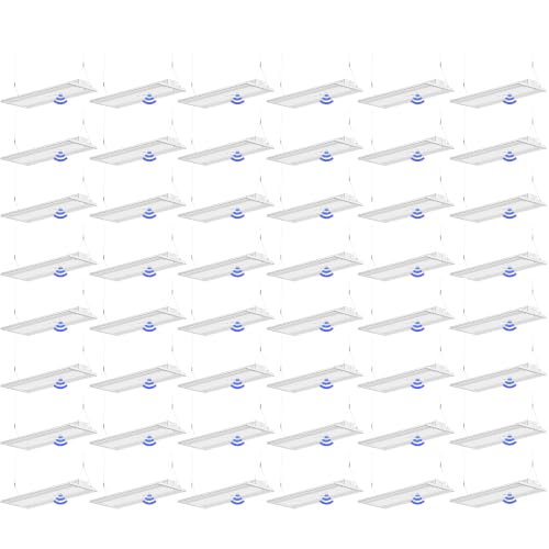 48 Pack 210W Linear High Bay LED Shop Lights, 120-277V, 31500LM,UL | 0-10V Dimmable High Bay Lights, 5000K, Commercial Larger Central Lighting Area for Warehouse Industrial Garage - color: 5000K/48 Pack, size: 210W