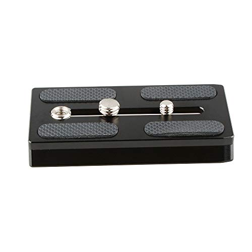 CAMVATE Camera Quick Release Base Plate with 1/4" & 3/8" Threads Compatible with Manfrotto577/ 501/504 Tripod - 2149
