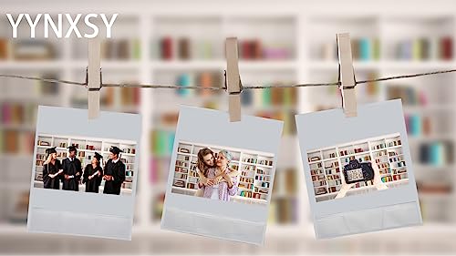 YYNXSY 10X10FT Office Bookshelf Backdrop for Video Conference with Window Background Screen for Children Photography Studio Holiday Party YY-1006 - size: 10X10FT
